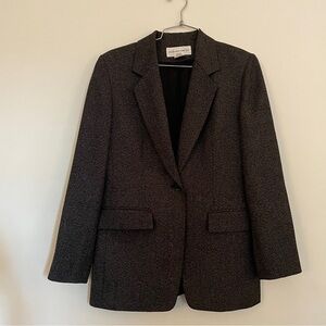 Vintage Jones New York Suit Heathered Gray Blazer